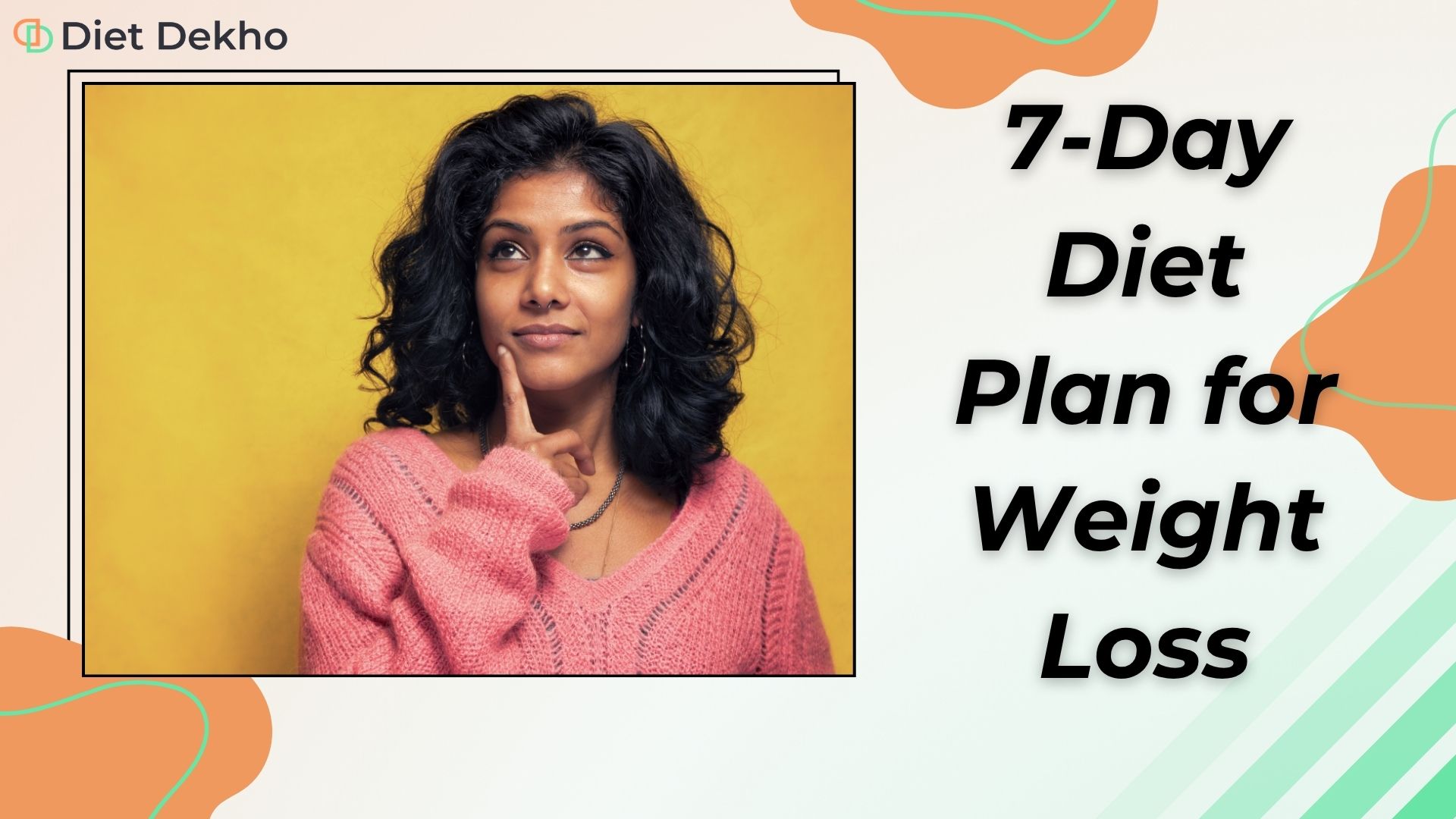 7-Day Diet Plan for Weight Loss