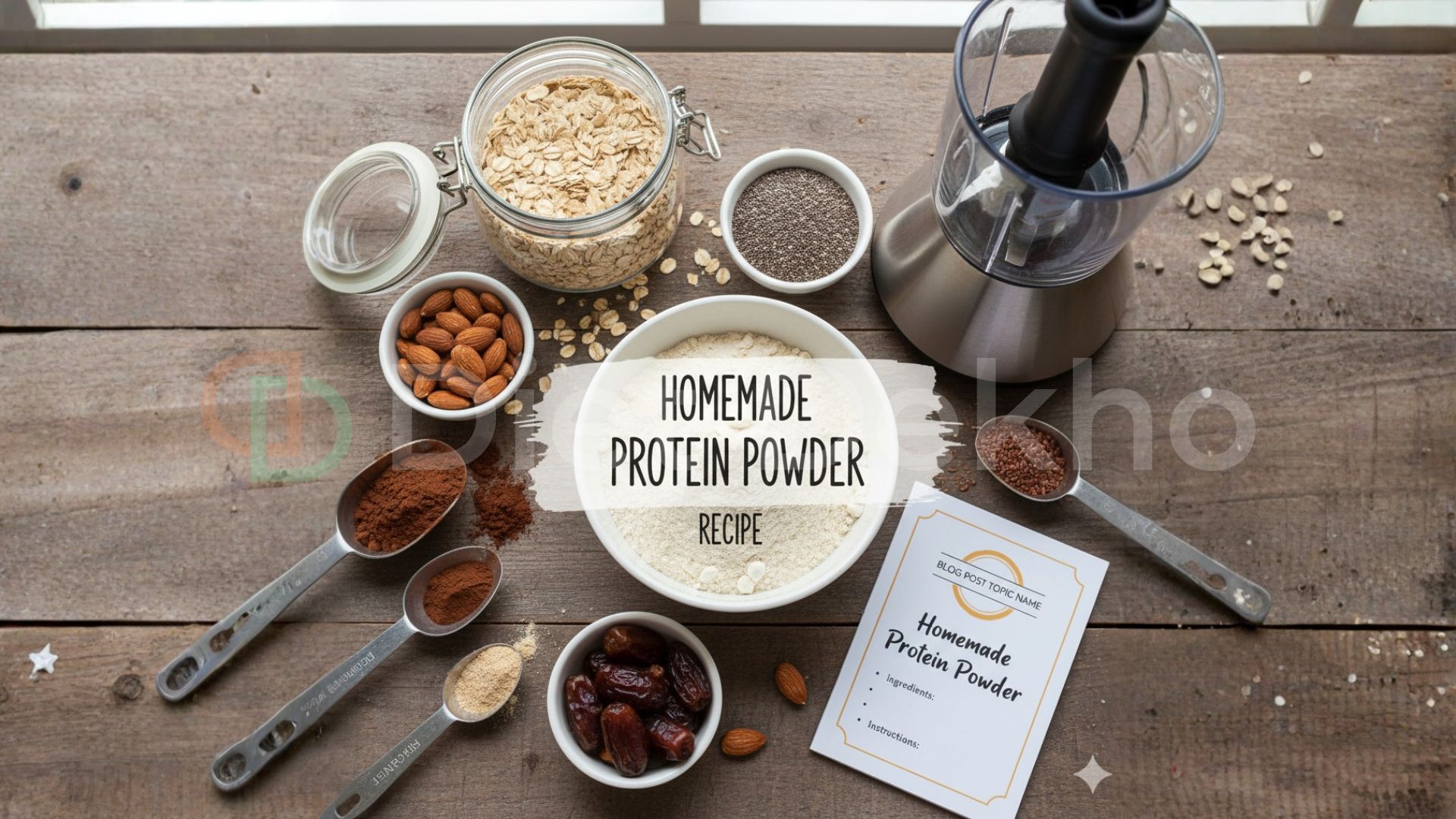 Homemade Protein Powder Recipe