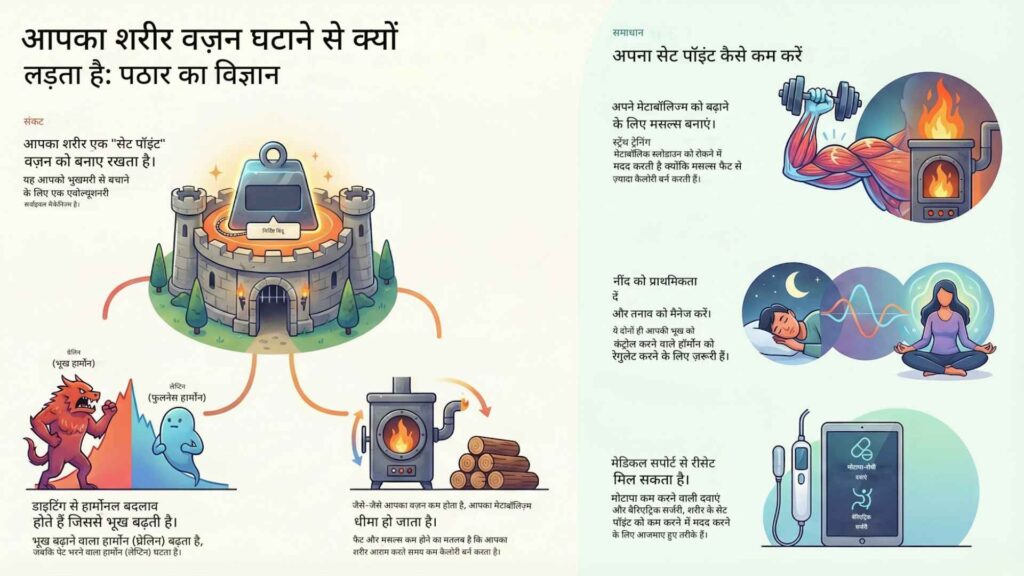 मोटापा कब लगता है और कब खत्म होता है