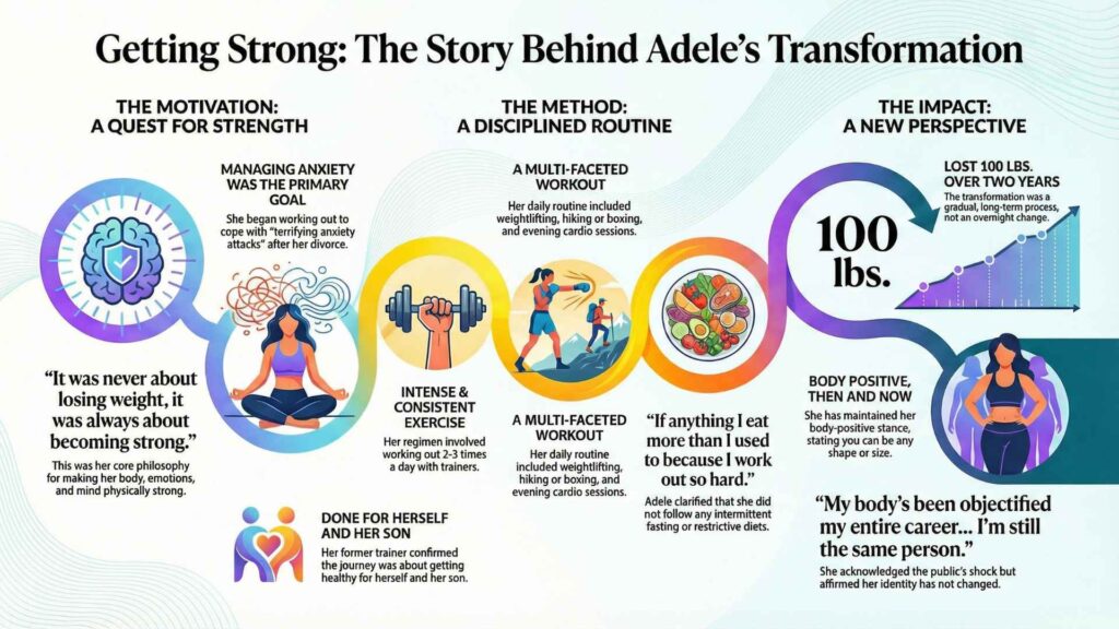 How did Adele lose weight so quickly?