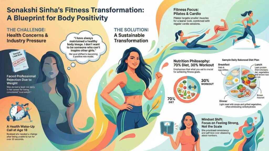 Sonakshi Sinha Weight Loss Journey: How She Lost 30 Kg