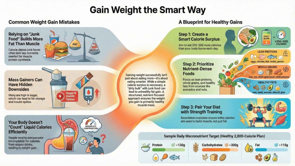 What can I take for fast weight gain?