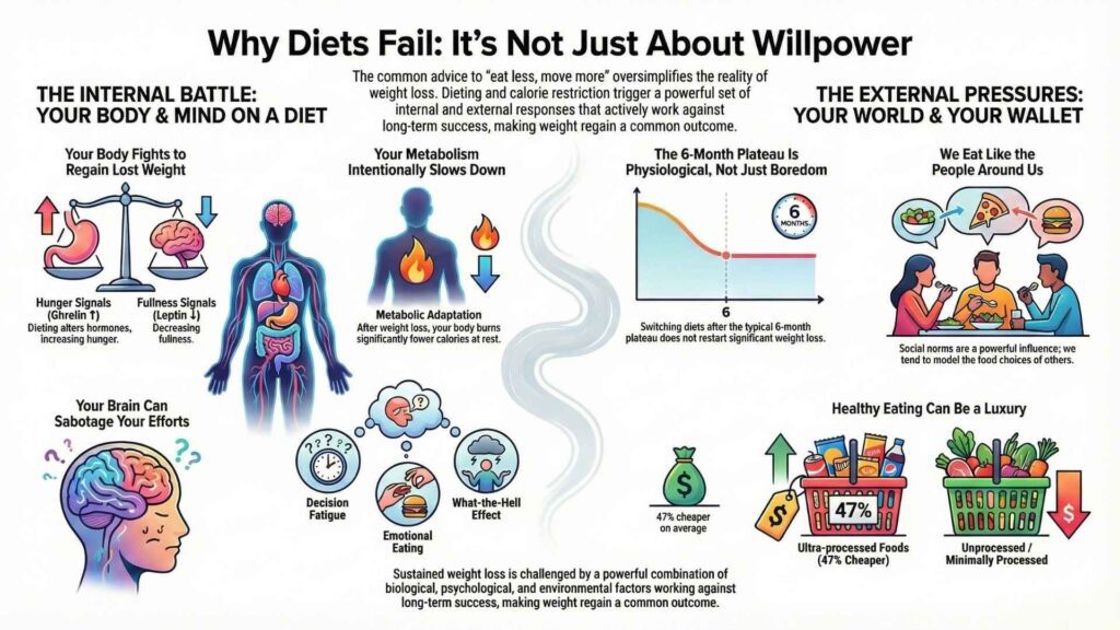 Biggest Problems People Face While Following a Diet