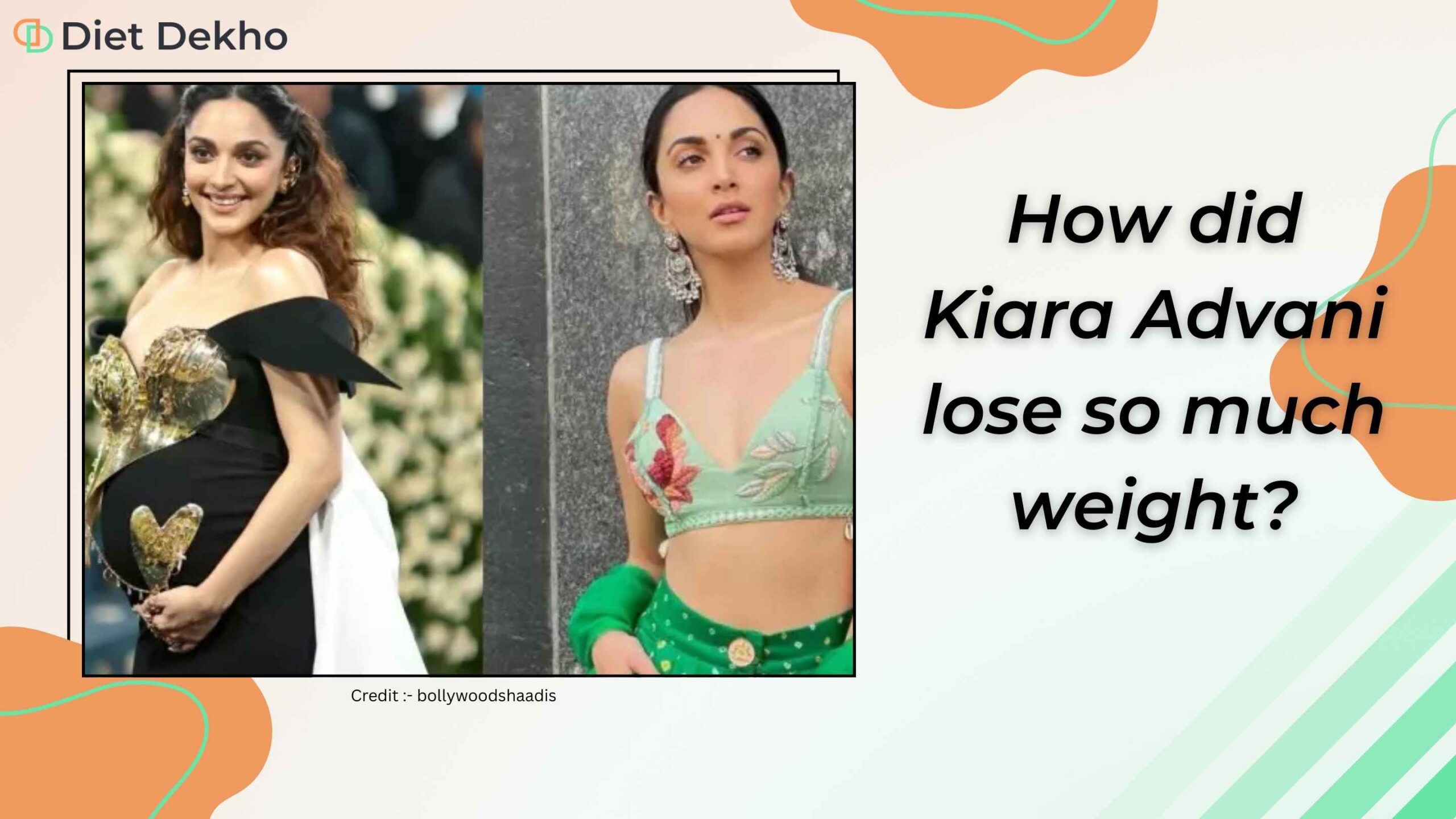 How did Kiara Advani lose weight