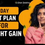 7 day diet plan for weight gain