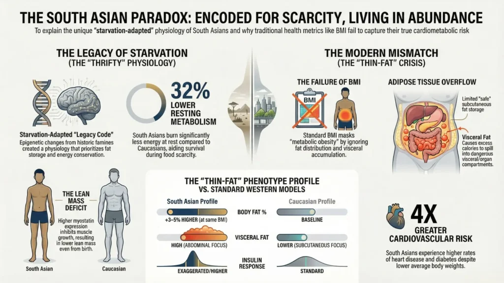 Indian Metabolism Explained Why Fat Loss Is Hard 