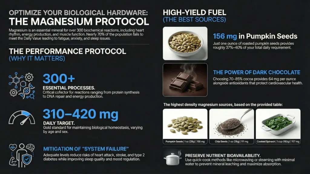 Magnesium Enriched Foods