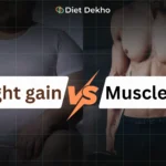 Muscle gain vs weight gain