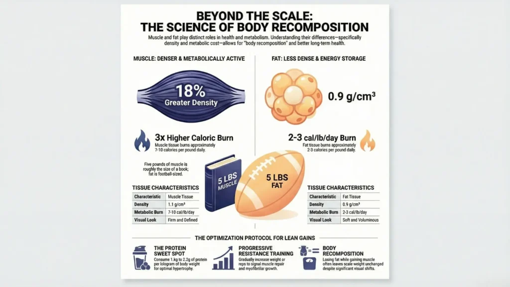 Muscle gain vs weight gain