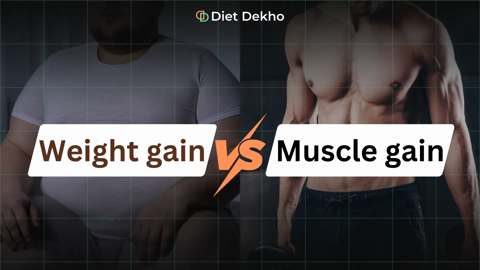Muscle gain vs weight gain