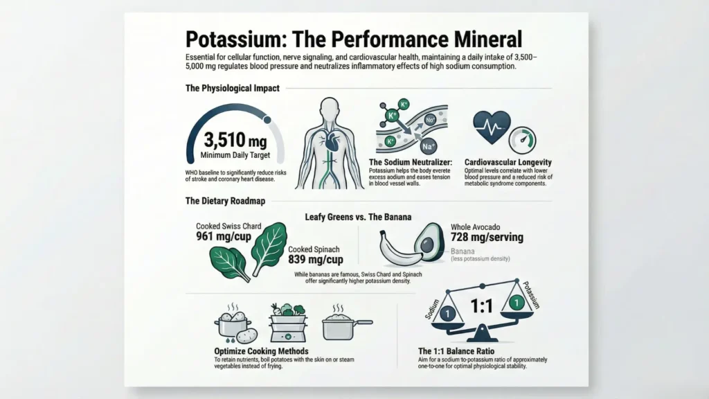 Potassium rich foods
