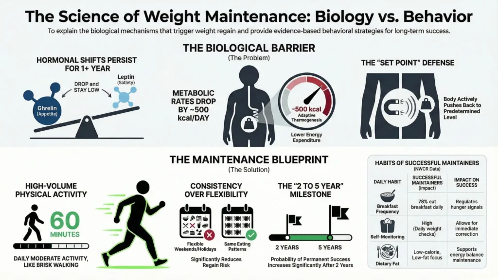 Why Weight Comes Back After Dieting