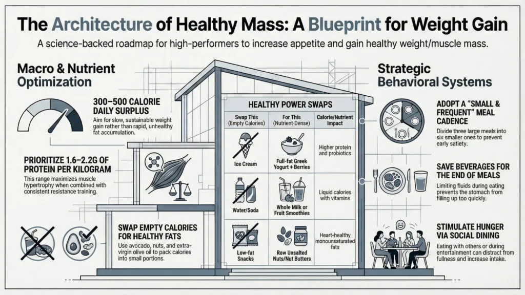 healthy weight gain tips