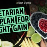 vegetarian diet plan for weight gain