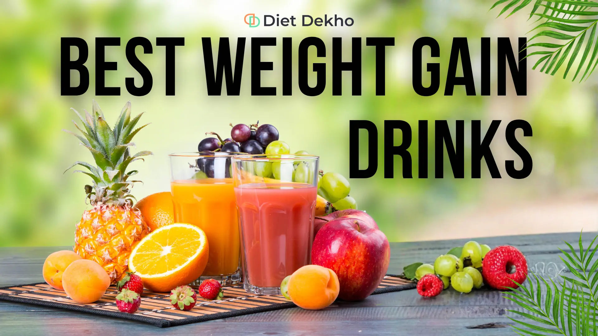 weight gain drinks
