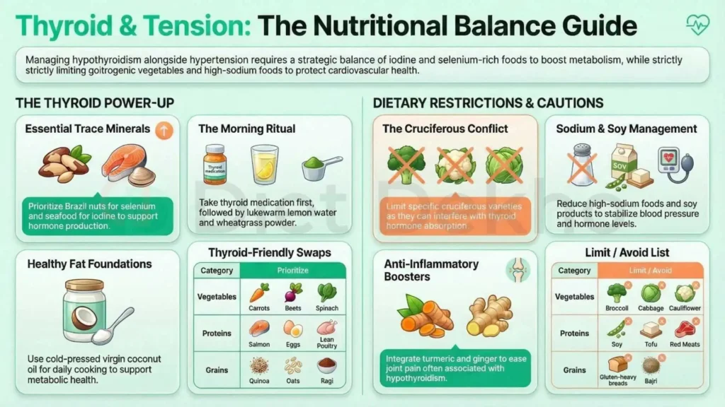 BP Diet Plan for Thyroid