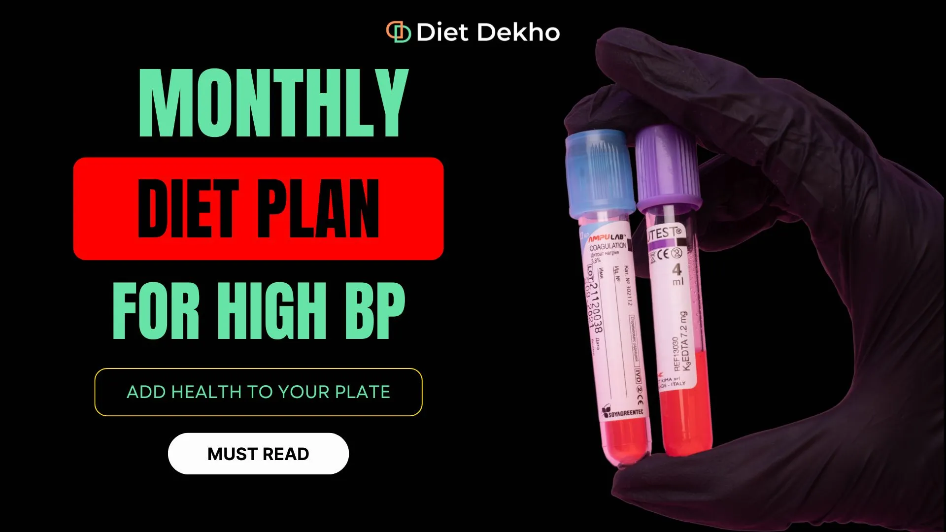 monthly diet plan for BP