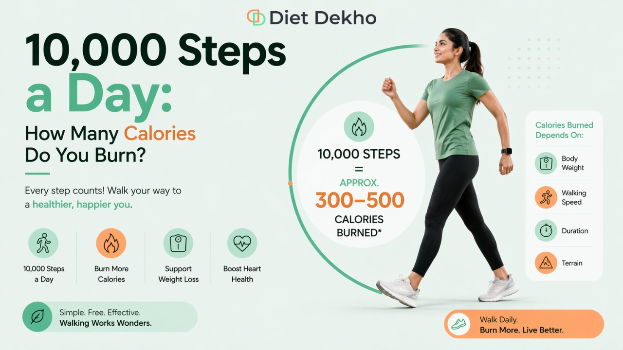 10,000 Steps a Day: How Many Calories Do You Burn?