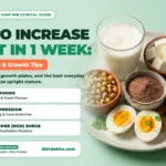 How to Increase Height in 1 Week: Best Indian Foods and Stretches
